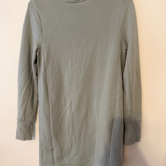 Athleta Coaster Luxe Sweatshirt Dress Save Green Womens S - Picture 3 of 6